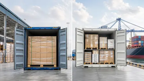 Layanan FCL dan LCL sea freight untuk pengiriman cargo internasional